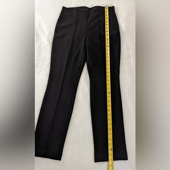 NWT Chicos Lindy Side Zip Front Seam Dress Pants Black 00Short Size 2-4 - Picture 7 of 11